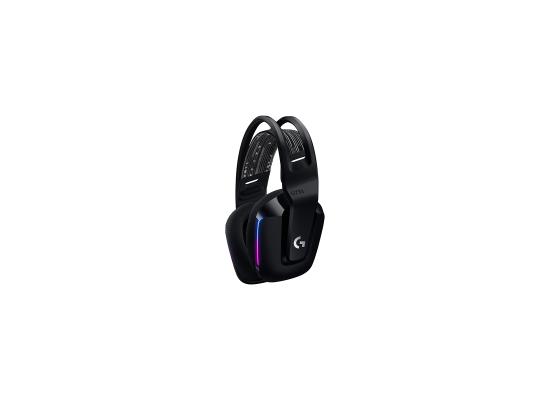 Logitech G733 Lightspeed Wireless Gaming Headset with Suspension Headband, Lightsync RGB-BLACK